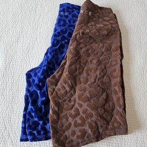 Balance Athletica (now Vitality) Lux Rider Shorts in Water & Earth